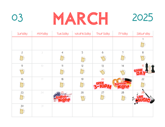 March 2025