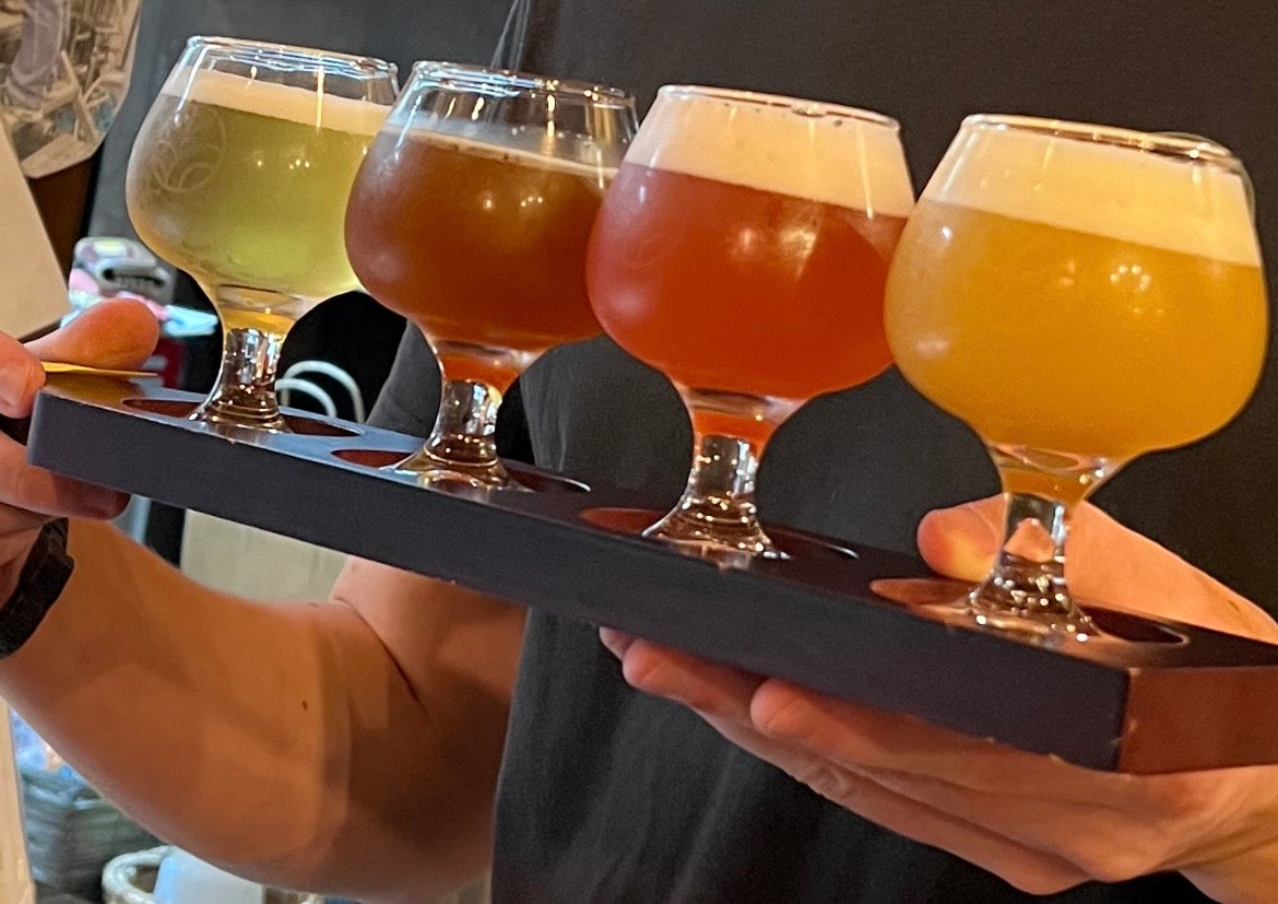 オビナエールハウスで飲み比べセット