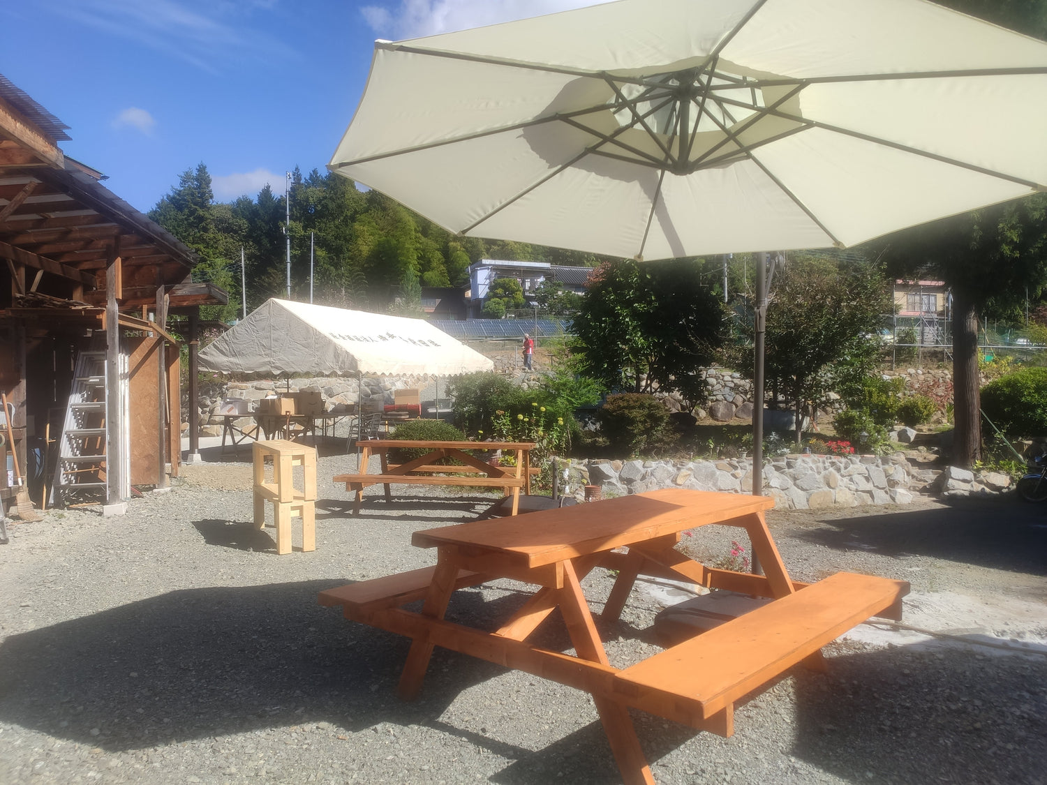 オビナブルーイングアメリカンカフェ